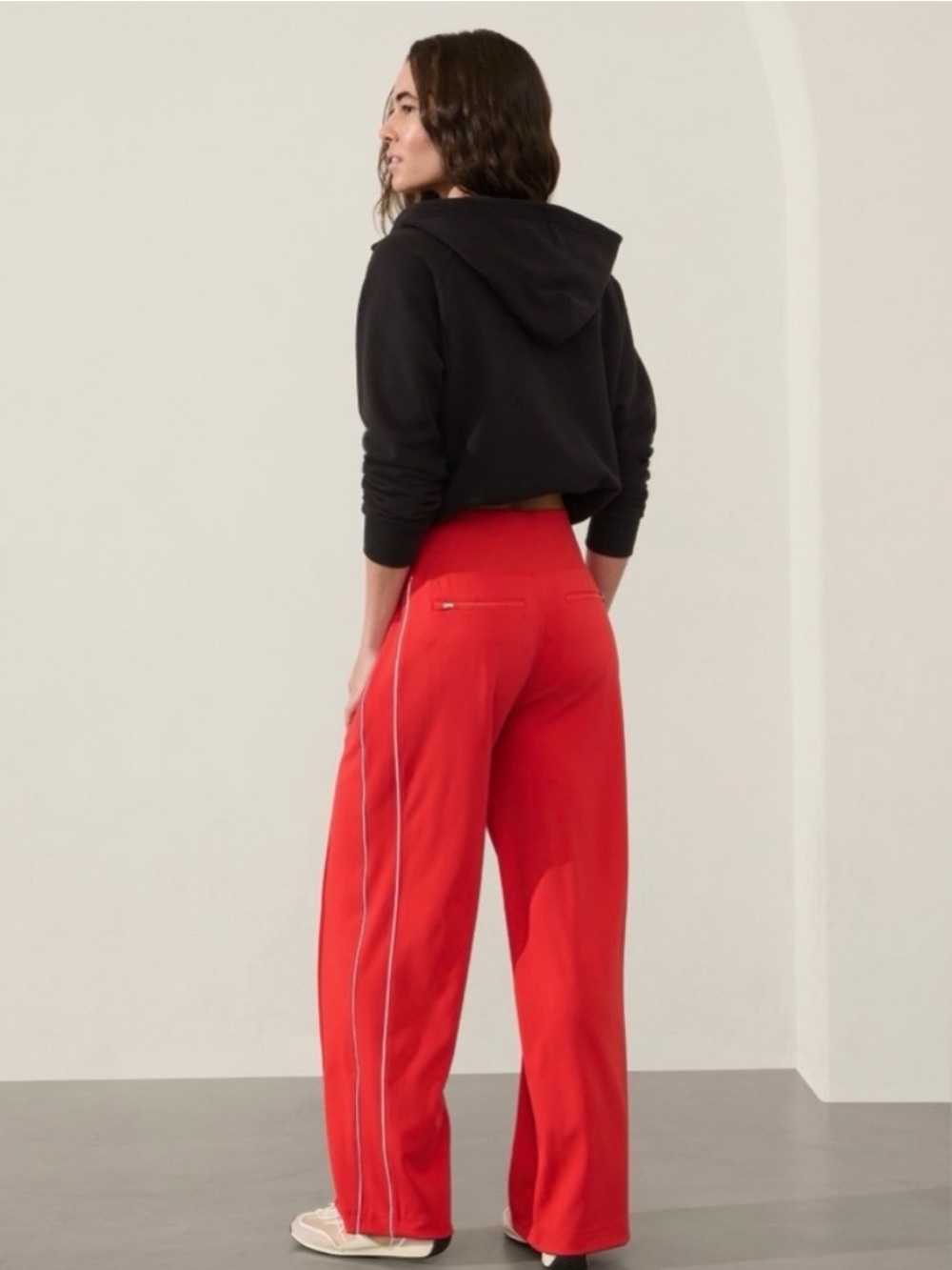 ATHLETA | Venice High Rise Track Stripe Wide Leg Pant - Picture 2 of 6